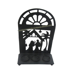 Bougeoir à thé décoratif de table Bougeoir d'halloween de meilleure qualité pour la décoration de fête intérieure à la maison - Product Image 2