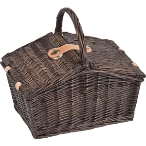 Panier de pique-nique en osier personnalisé LORENZA avec accessoires sur mesure - Product Image 2