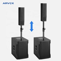 Equipo profesional de gran potencia Etapa Sonido al aire libre Sistema de altavoces pasivos Line Array