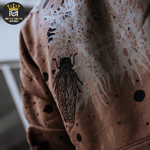 Make Own 400 GSM Acid Wash Hoodies Winter Outer Casual Wear Easy Wash With High Quality Hooded Collar - Product Image 4