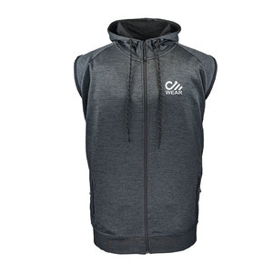 Casual Fitness Sports Wear For <b>Mens</b> Design Your Own <b>Sleeveless</b> <b>Hoodies</b> Printing Plain <b>Sleeveless</b> Gym <b>Men's</b> <b>Hoodies</b> - Product Image 4