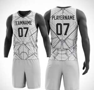 Ensemble d'uniformes de basketball personnalisés pour hommes, style actuel, confortables, avec nom et numéro d'équipe, fabricant en gros d'uniformes de basketball - Product Image 4