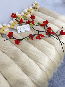 Cheveux vierges vietnamiens Dream Hair DR01 en vrac, lisses naturels, double trame machine, 100g, toutes couleurs, non traités, super double - Product Image 6