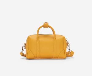 Bolso Bandolera Mini de Cuero Genuino Amarillo para Niñas, Bolso de Hombro Bonito para Niños Pequeños, Bolso de Mano con Correa Ajustable Resistente al Agua - Product Image 5