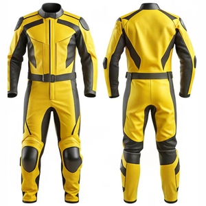 2025 costume en cuir de course de moto imperméable de haute qualité nouvel ensemble de vêtements de sport fabriqué au Pakistan - Product Image 4