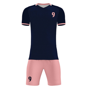 Camisetas de fútbol de manga corta con estampado personalizado al por mayor, uniformes de fútbol para adultos, conjuntos de camisetas transpirables, tecnología de corte automatizada - Product Image 5