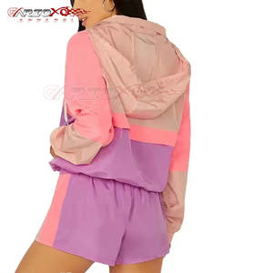 ชุดกางเกงขาสั้นกันลมสำหรับผู้หญิงชุดกางเกงขาสั้นกันลมมีความยืดหยุ่นและดูดซับเหงื่อ - Product Image 6