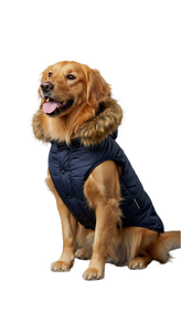 Chaqueta de nieve cálida para perros Vintage de lujo, ajustable, lavable, patrón sólido, Material de poliéster ligero, tamaños personalizados, portátil grueso - Product Image 2