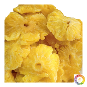 Anneaux d'ananas séchés jaune foncé avec une forme cohérente pour les commandes internationales et l'emballage de cadeaux en vrac fournisseur de fruits secs doux - Product Image 1