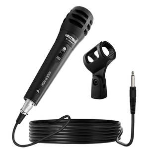 5Core XLR Microphone Dynamic <b>Mic</b> Karaoke <b>Singing</b> Studio Mics Handheld Microfono - Product Image 1