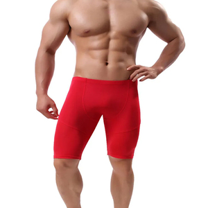 Quick Dry Breathable Solid <b>Men</b> <b>Compression</b> <b>Shorts</b> Customized Size OEM Service High Street Style Wholesale - Product Image 2