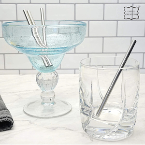 High Quality <b>Reusable</b> Stainless Steel Drinking <b>Straw</b> Custom Logo Wholesale Bar Accessories Type Box Packing - Product Image 2