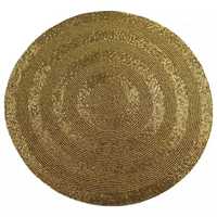 Top vente verre perlé rond élégant décoratif napperons pour Table à manger mat nouveau design fantaisie broderie napperons