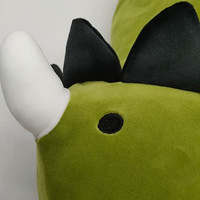 Coussin lesté en peluche Dinosaure 2025 avec rembourrage en coton PP pour lutter contre l'anxiété, idéal pour les jouets en peluche