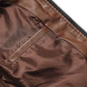 Veste en cuir décontractée pour homme, best-seller, élégante pour l'hiver, avec fermeture éclair, tailles XS, meilleur prix, veste pour homme - Product Image 5