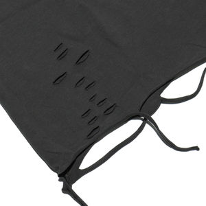 T-shirt vintage surdimensionné pour homme en coton 100% de haute qualité, avec logo brodé et effet délavé, prix de gros - Product Image 3