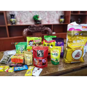 กระเป๋ายืนขึ้นเกรดอาหารที่กำหนดเองสำหรับ dips กล้วยและขนมขบเคี้ยวผสมสำหรับมันฝรั่งทอดและเยลลี่พิมพ์เพื่อความสะดวก - Product Image 5