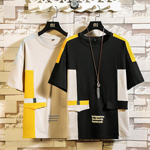 คุณภาพสูงแฟชั่นผ้าฝ้ายเสื้อแขนสั้นผู้ชายเสื้อยืด - Product Image 6