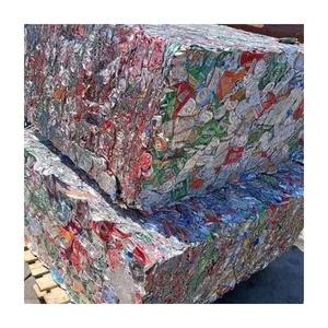 Latas de bebidas de aluminio de chatarra UBC usadas Eficiencia de recuperación de alto rendimiento para fundición industrial - Product Image 6