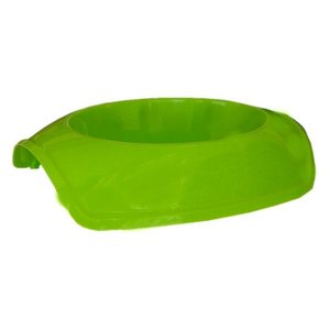 Cado Pet plastica gatto cane cibo ciotola di acqua 1 Lt verde - Product Image 1