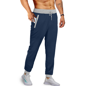Pantalones Jogger para Hombre al por Mayor, Ligeros, Casuales, Transpirables, Ecológicos, de Poliéster/Algodón, Lisos, Precio Bajo 2026 - Product Image 1