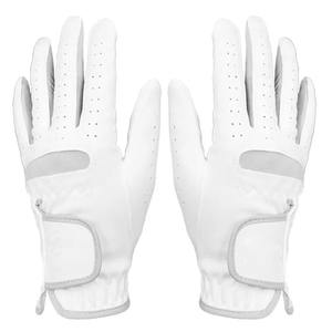 Guantes de Golf transpirables con diseño personalizado para hombre y mujer, guante de Golf de cuero, estampado - Product Image 1