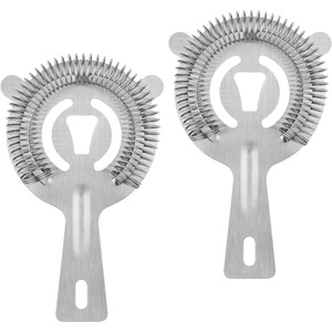Stainless Steel Cocktail Strainer Set with Tight Spring Coil Smooth Flow Control Durable <b>Bar</b> <b>Tool</b> for Home and Bartenders - Product Image 1