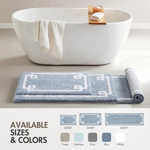 Tapis de bain durable fabriqué en tissu absorbant de qualité supérieure, à texture douce, séchage rapide et support fiable. - Product Image 6