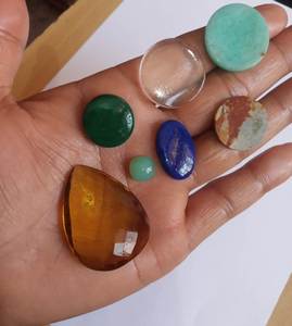 Hecho a mano joyería de moda regalo buena calidad Natural malaquita cabujón piedra preciosa tamaño libre mezcla forma tallado fabricación - Product Image 3