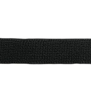 Banda Elástica de Terciopelo Negro de 1 Pulgada |   Cinturilla Suave y Agradable al Tacto |   Látex + Poliéster + Nailon |   Lencería, Ropa Deportiva, Artículos Médicos - Product Image 2