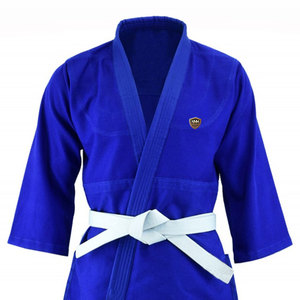 Uniforme de Karate con logotipo personalizado de alta calidad, venta al por mayor de ropa deportiva hecha de algodón, servicios OEM disponibles para ropa de artes marciales MMA/BJJ - Product Image 2