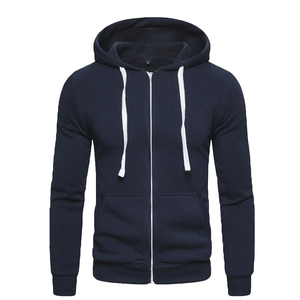Sudadera con capucha y cremallera completa para hombre, con estampado digital, logo frontal, capucha ajustable, bolsillos con cremallera, ropa deportiva informal de invierno - Product Image 3