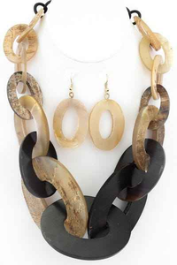 Collar con colgante de cuerno de búfalo para mujer, Gargantilla de media luna de cuerno de Color Natural, joyería nueva para gran oferta de artesanías de lujo - Product Image 3