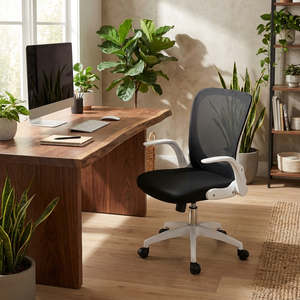 Jackson Black/White Operational Armchair for Office Use - Product Image 4