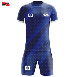 Kit de uniforme de fútbol sublimado, camiseta de fútbol de alta calidad, pantalones cortos de malla transpirable - Product Image 1