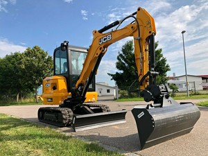 Miniexcavadora JCB 36C-1, equipo de construcción de segunda mano, peso operativo de 5 toneladas - Product Image 3