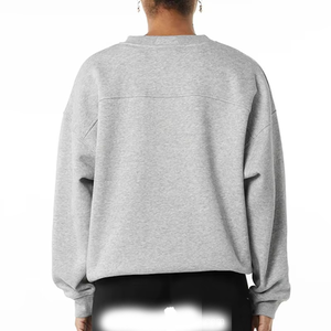 Sweat-shirt à capuche pour femme, col rond, coupe ample, 100% coton, molleton respirant, imperméable, hiver, logo au dos, design décontracté, 300g - Product Image 6