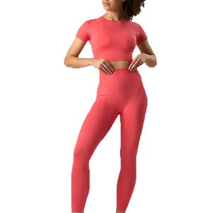 Qualité supérieure Femmes Crop Tops Respirant Séchage Rapide Décontracté Court Longueur 100% Coton Tricoté Tissu OEM Services Personnalisé - Product Image 5