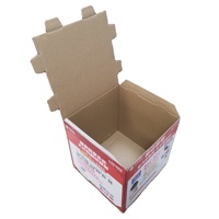 Boîtes d'expédition en carton biodégradable personnalisées avec logo d'usine, grandes boîtes d'emballage en papier pour envoi postal