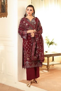 Collection haut de gamme 2025 de costumes de soirée en mousseline pour femmes, style indien et pakistanais, vêtements de haute qualité, salwar kameez pour femmes - Product Image 5