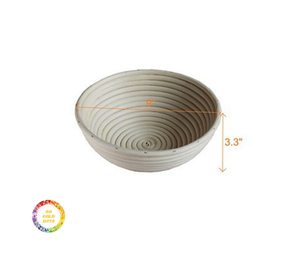 Panier à pain en rotin naturel fabriqué au Vietnam Conception en céramique ronde et ovale Caractéristique jetable pour la fabrication du pain - Product Image 1