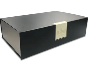 Custom High Quality Large Size <b>Gift</b> Boxes Foldable Magnetic UV Foil Paper Packaging <b>Ribbon</b> Embossed Design Recycled Materials - Product Image 4