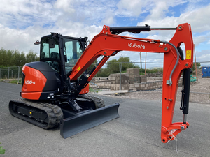 Excavadora Compacta Mini Kubota U56-5 Nueva, Económica y a Precio de Fábrica, en Venta, Excavadora Compacta de 5.5 Toneladas, Envío Inmediato del Proveedor - Product Image 6