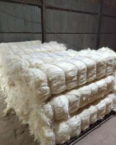 Fibre de sisal blanchie blanche 100% naturelle / Fibre de sisal de qualité / Matière première en fibre de sisal - Product Image 3