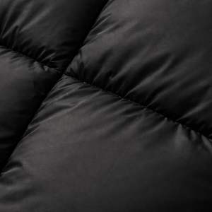 Chaqueta Acolchada Cuadrada de Moda para Hombre, Negra, con Capucha Desmontable, Gruesa y Acolchada, para Invierno, OEM, ODM, Ropa Personalizada al por Mayor - Product Image 5