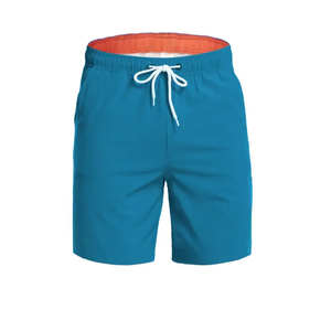 กางเกงขาสั้นเบอร์มิวดาป้องกันริ้วรอยสำหรับผู้ชายกางเกงเอวปานกลางด้านหน้าลำลองใส่วิ่งและบาสเก็ตบอลโลโก้ได้ตามต้องการ - Product Image 6