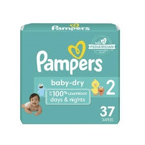 Pañales Pampers Baby-Dry de alta comodidad, producto de exportación muy común, todas las tallas, pañales de algodón súper absorbentes, disponibles a precio de descuento. - Product Image 3