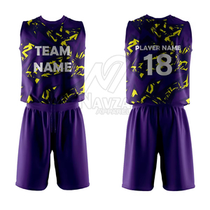 Uniforme de Voleibol Deportivo para Exteriores de Poliéster con Impresión de Logotipo Personalizado de Alta Calidad - Product Image 3