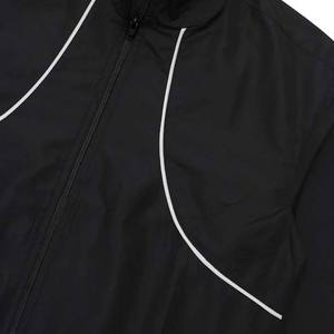 Chaqueta Cortavientos Ligera con Ribete Reflectante para Hombre, Impermeable, Deportiva, para Exteriores - Product Image 3
