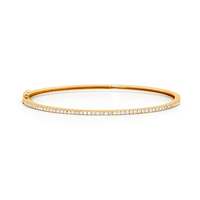 Diamant de laboratoire de qualité supérieure, taille brillant, 8g, bracelet OEM/ODM. Bijoux de fête pour femmes de luxe plaqués or 14 carats sur mesure